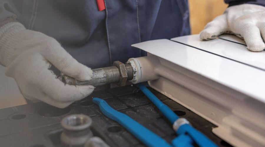 Gas Line Leak Repair in Deport, TX